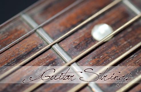 Guitar Strings Texture