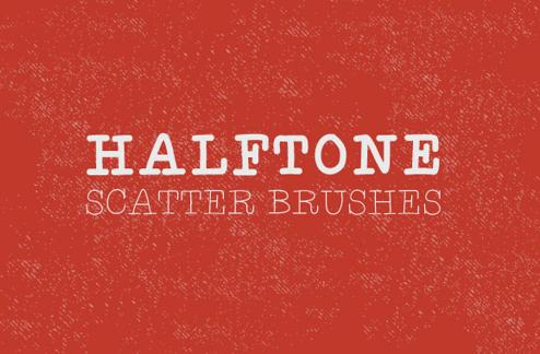 Halftone - Illustrator Scatter Brushes