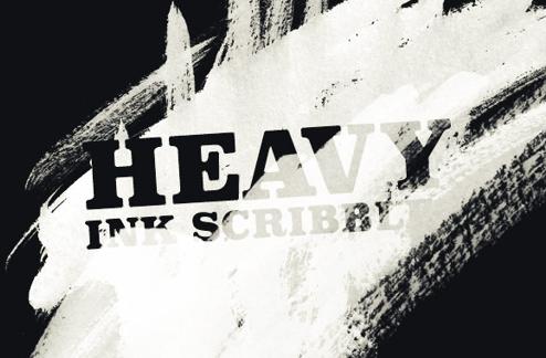 Heavy Ink Scribble Brushes