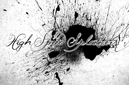 High Speed Splatter Brushes