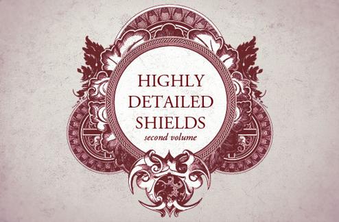 Highly detailed shields vol2