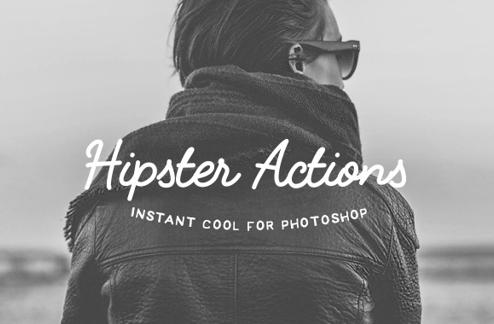 Hipster Tones - Photoshop Action Set