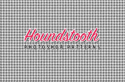 Houndstooth Photoshop Patterns