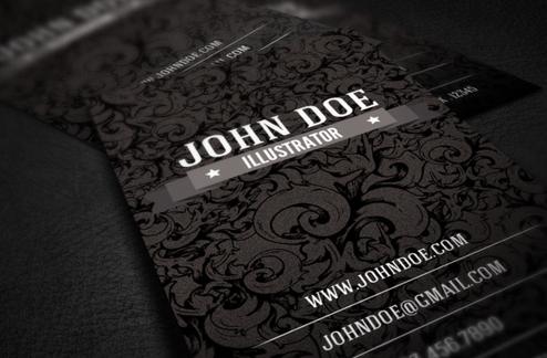 Free Illustrator Business Card Template