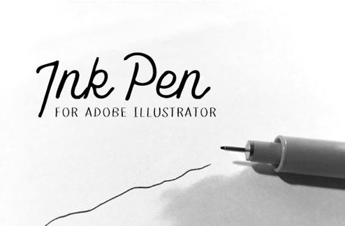 Ink Pen for Adobe Illustrator
