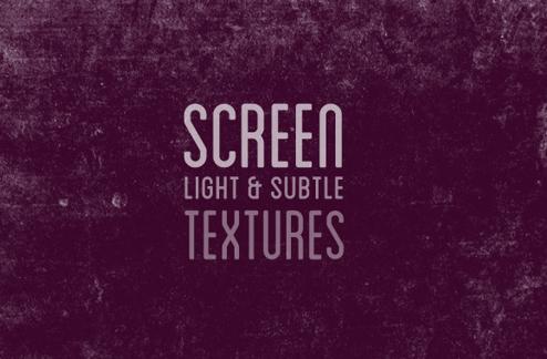 Textured Screen Brush Set