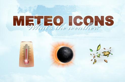 Meteo, 512x512 pixels weather icons