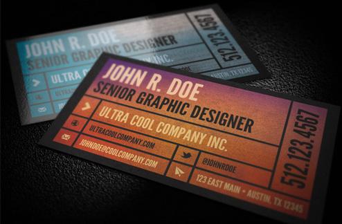 Modern Business Card Template