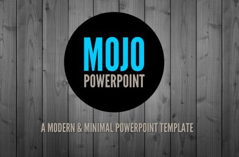 MOJO - A Clean and Modern PowerPoint Template