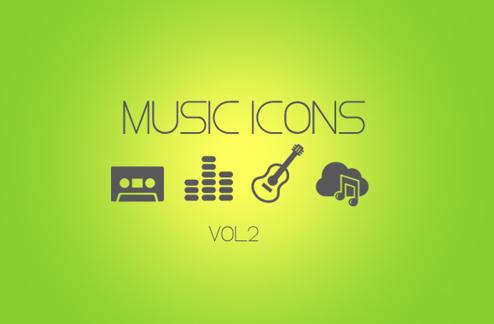 Vector Music Icon Pack Vol 2