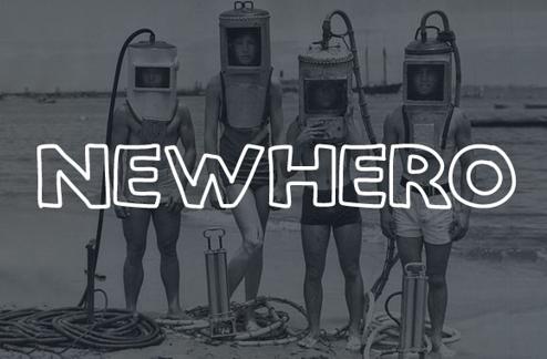 NewHero - Hand Drawn Web Font