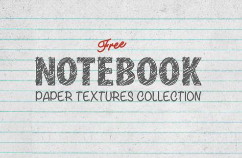 Notebook Paper - Texture Collection