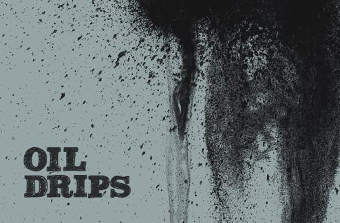 Oil Drips Photoshop Brush Set