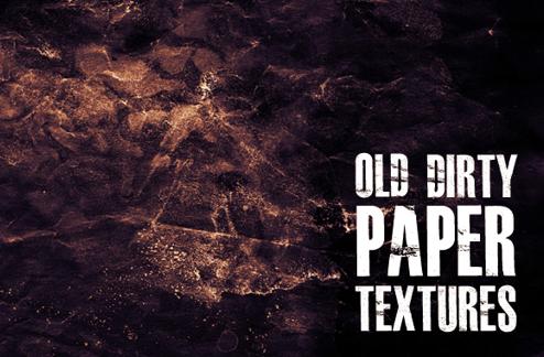 Old Dirty Paper Textures