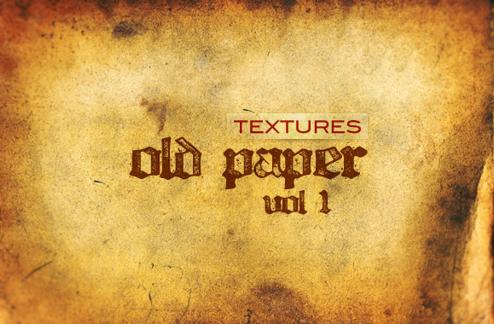 Old Paper Textures Vol1