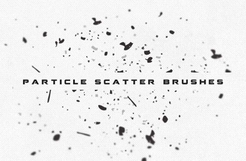 Vector Particle Scatter Brushes