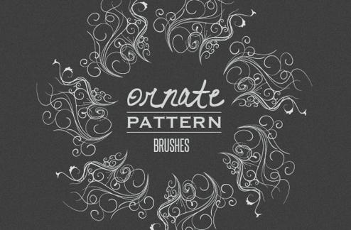 Ornate Vector Pattern Brushes
