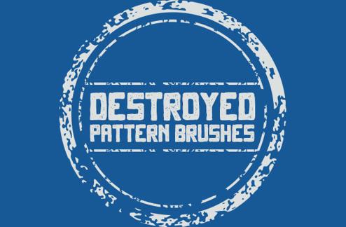 Destroyed Vector Pattern Brushes