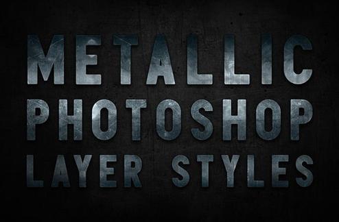 Photoshop Metal Styles
