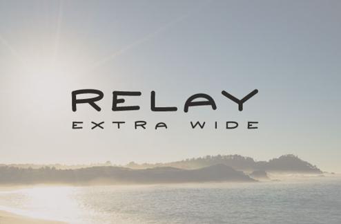Relay Extra Wide Font Face