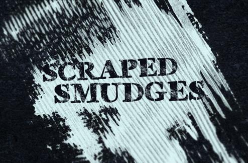 Scraped Smudges Brush Set