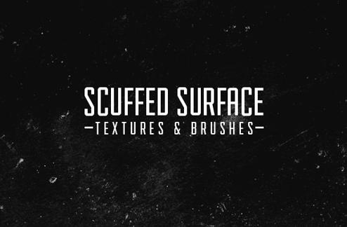 Scuffed Surface Textures and Brushes