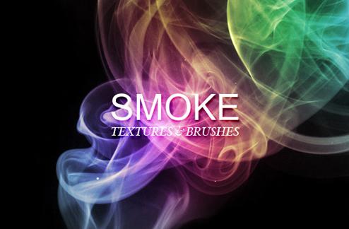 Smoke textures and brushes Vol1