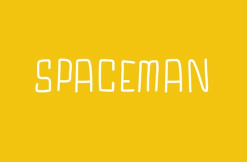 Spaceman - Hand Drawn Font Face