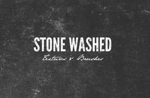 Stone Washed Textures and Brushes Pack
