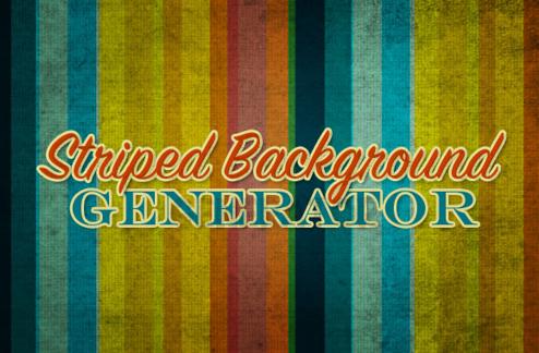 Striped Background Generator