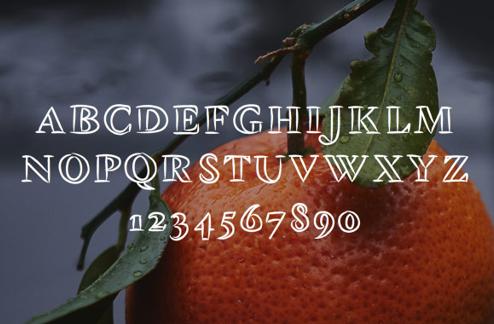 Tangerine Font