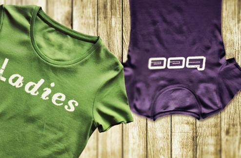 Ladies Tee Shirt Templates Vol1