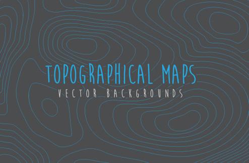 Topographical Map Vectors