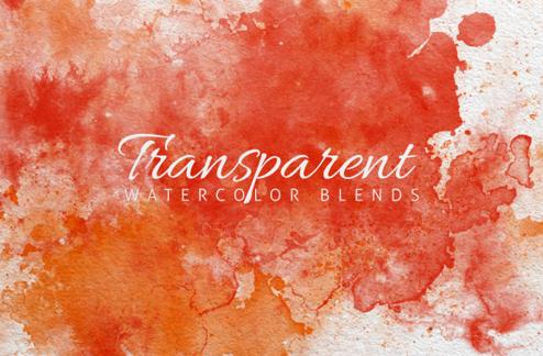 Transparent Watercolor Blends