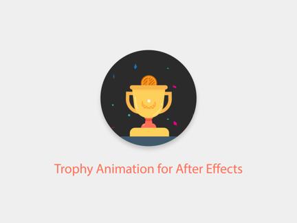 Trophy Animation for After Effects