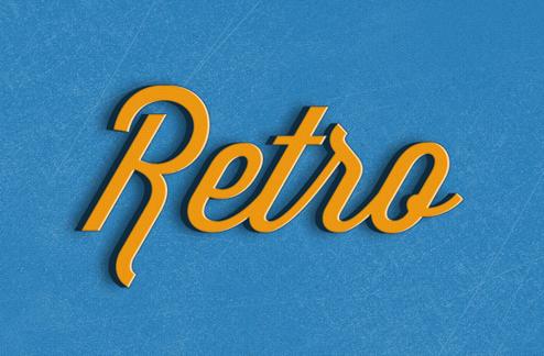 Vintage Type Effects for Photoshop