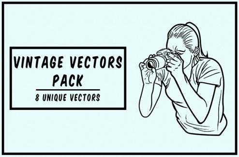 Vintage Vectors Pack