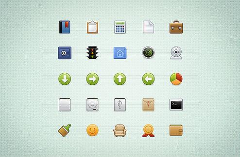 Wapp, an icon set for web apps volume2