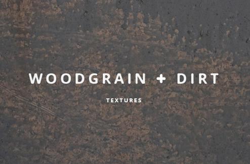 Woodgrain and Dirt Textures