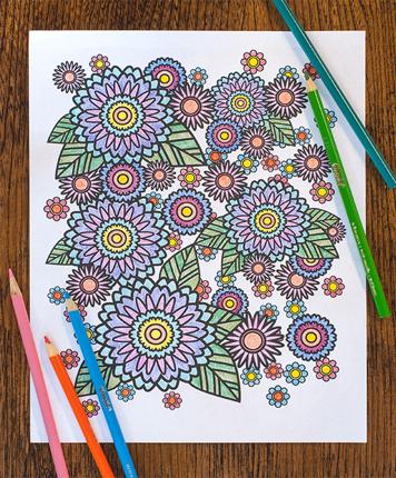 How to Create a Stress Relief Coloring Book Page in Adobe Illustrator