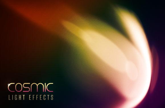 Cosmic Light Effects - Photoshop Brush Pack