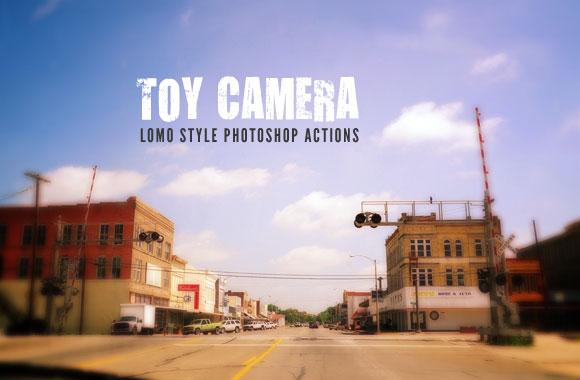 Toy Camera - Lomo Style Photoshop Actions