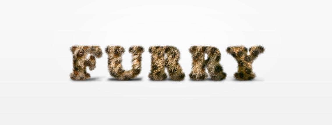 How to Create Furry Text in Photoshop
