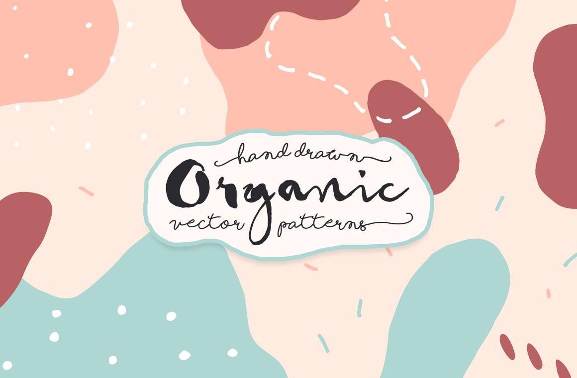 Hand Drawn Organic Vector Patterns