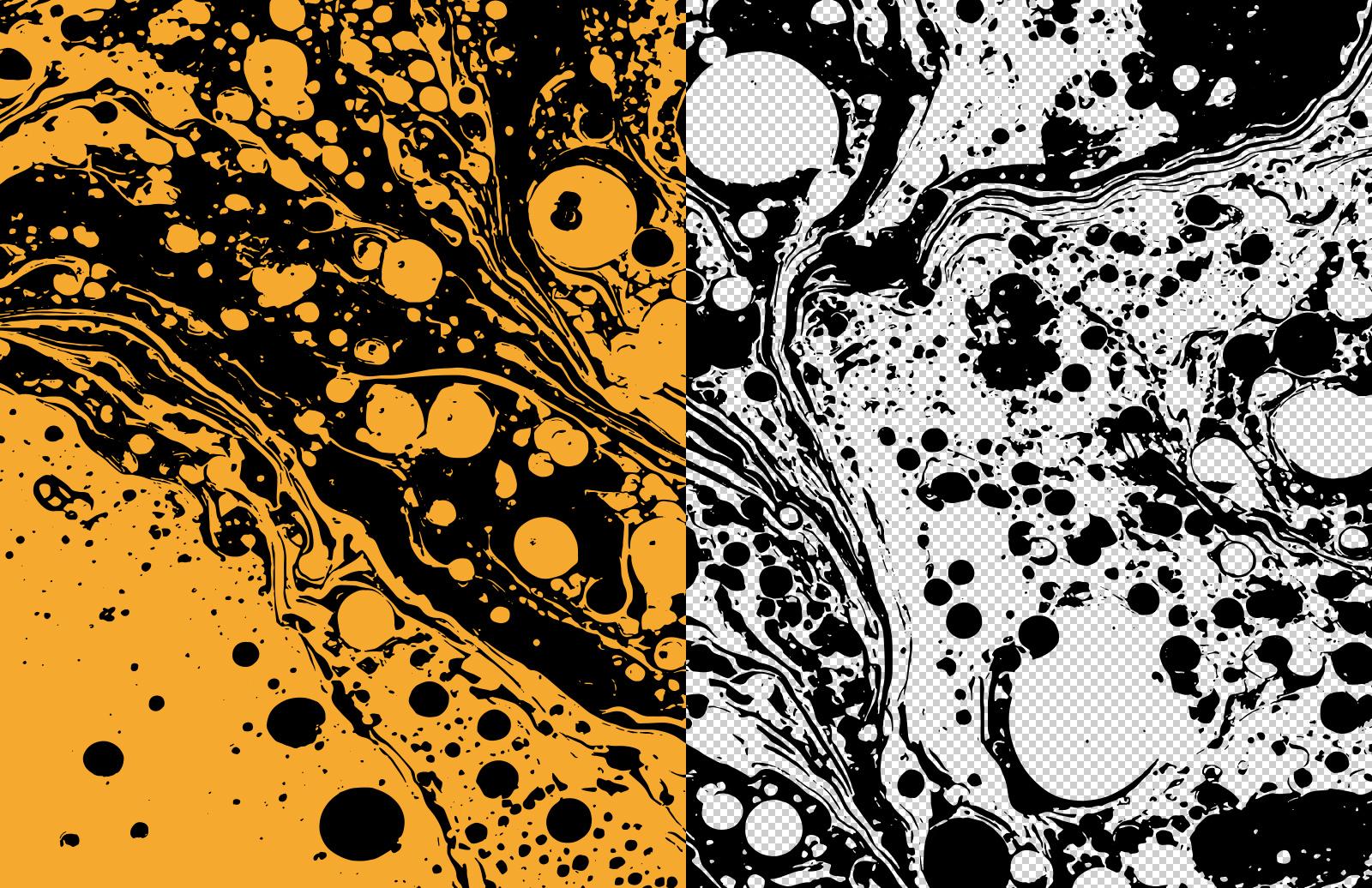 Large Liquid Paint Vector Backgrounds