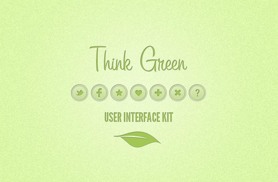 Think Green UI Kit