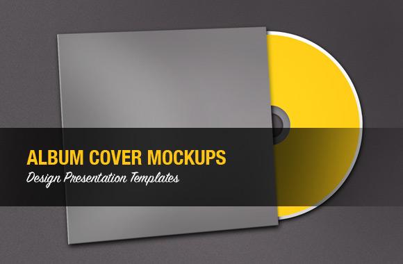 Large Album Cover Mock-Ups