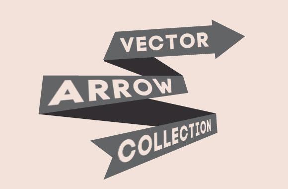 Large Free Vector Arrow Collection
