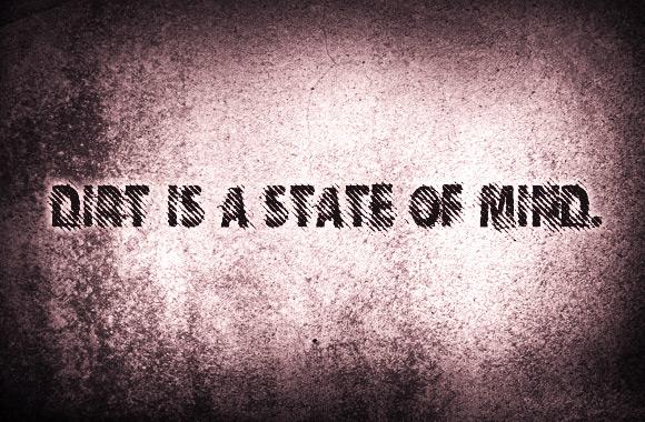 Large Dirt Fusion - A Gritty Halftone Font Face