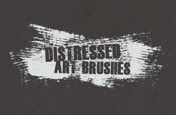 Large Distressed Vector Art Brushes